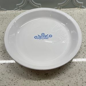 Vintage Corning Ware Cornflower Blue Pie Plate